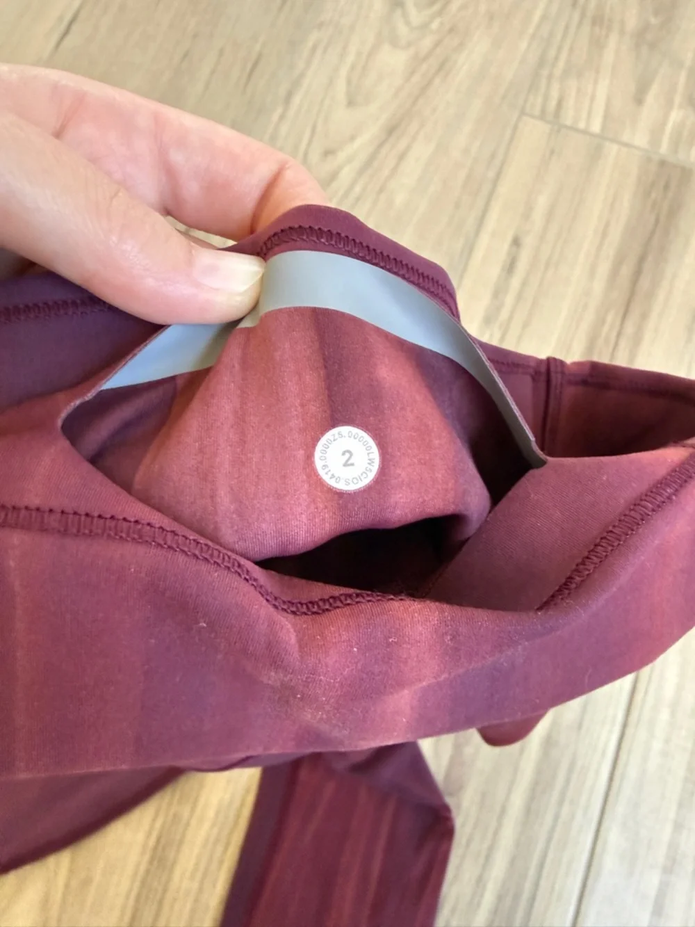 lululemon athletica Wine colored High-Rise Leggings